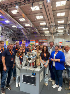 Science on Stage-Lehrkräfte auf der IdeenExpo